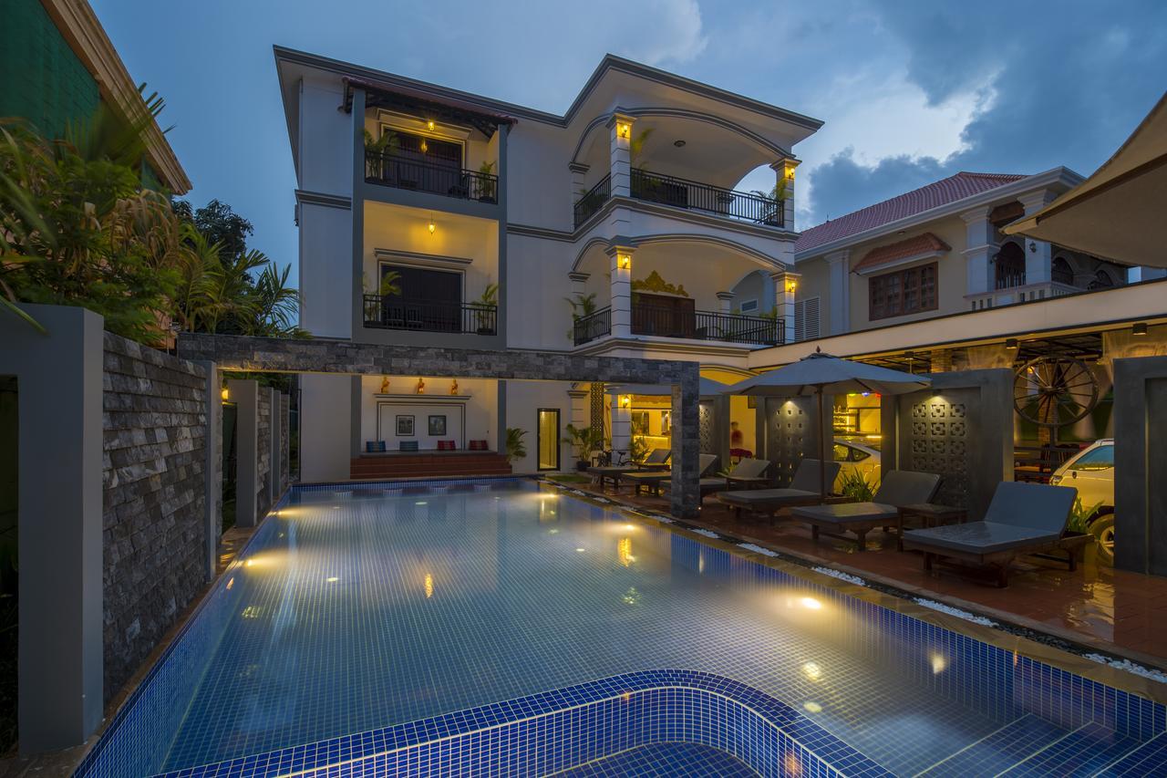 Отель Sakun Angkor Boutique Сиемрип Экстерьер фото